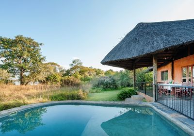 Chundu Cottage Pool and Outside